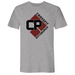 Mens Small Dark Heather Gray Style_T-Shirt