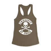 Womens X-Small Military Green Style_Tank Top
