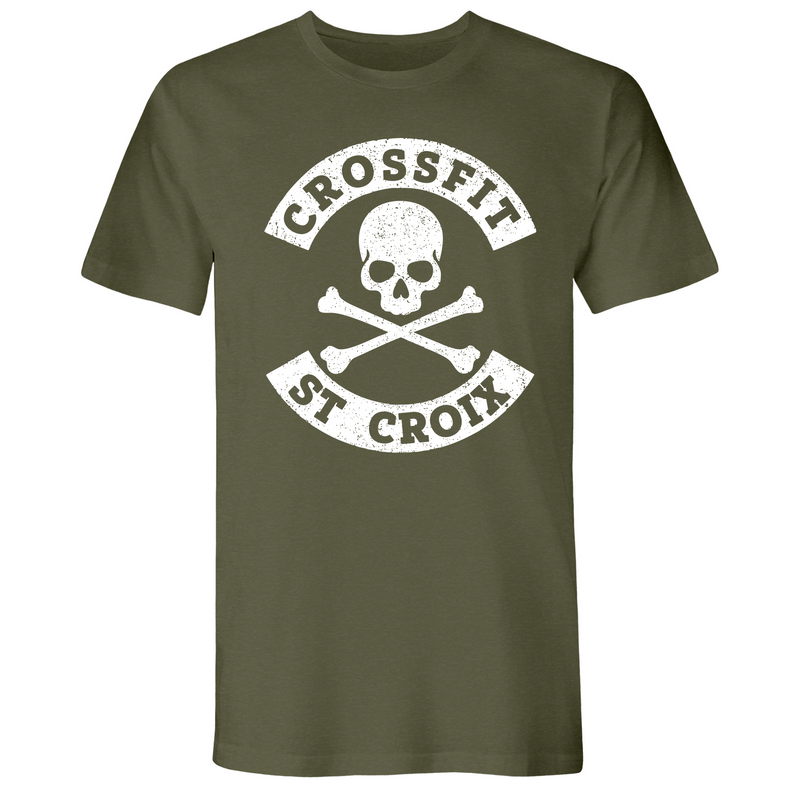 Mens Small Military Green Style_T-Shirt