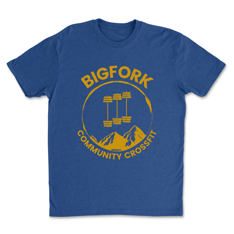 Bigfork Community CrossFit Classic BCCF Gold Mens - T-Shirt