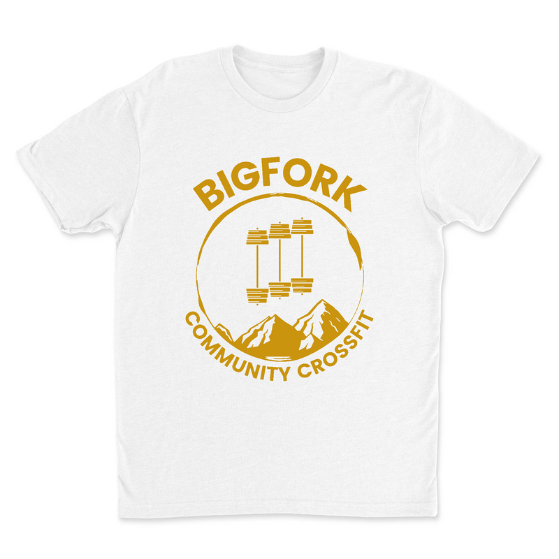 Bigfork Community CrossFit Classic BCCF Gold Mens - T-Shirt