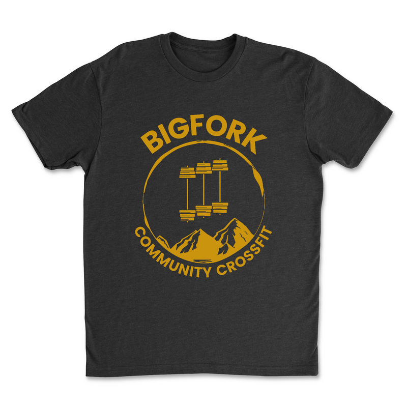 Bigfork Community CrossFit Classic BCCF Gold Mens - T-Shirt