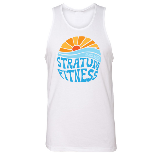 Mens Small White Style_Tank Top
