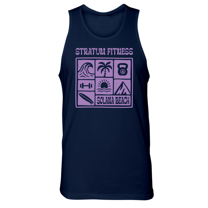 Mens Small Midnight Navy Style_Tank Top