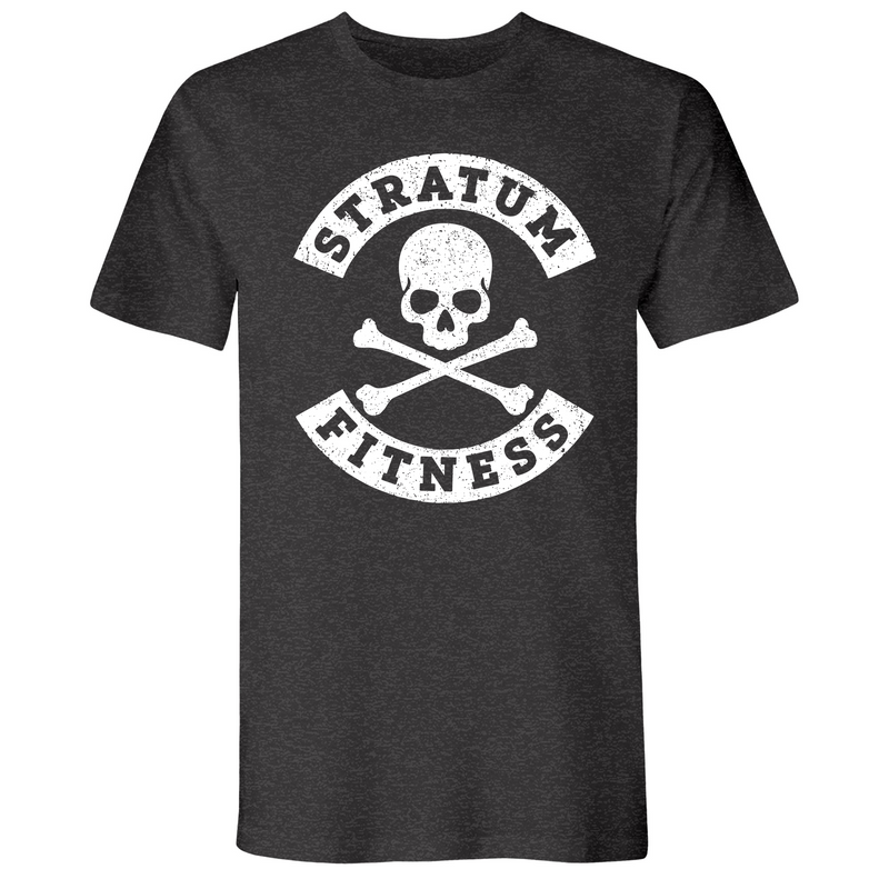 Mens Small Heather Heavy Metal Style_T-Shirt