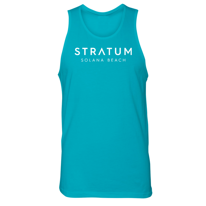 Mens Small Tahiti Blue Style_Tank Top