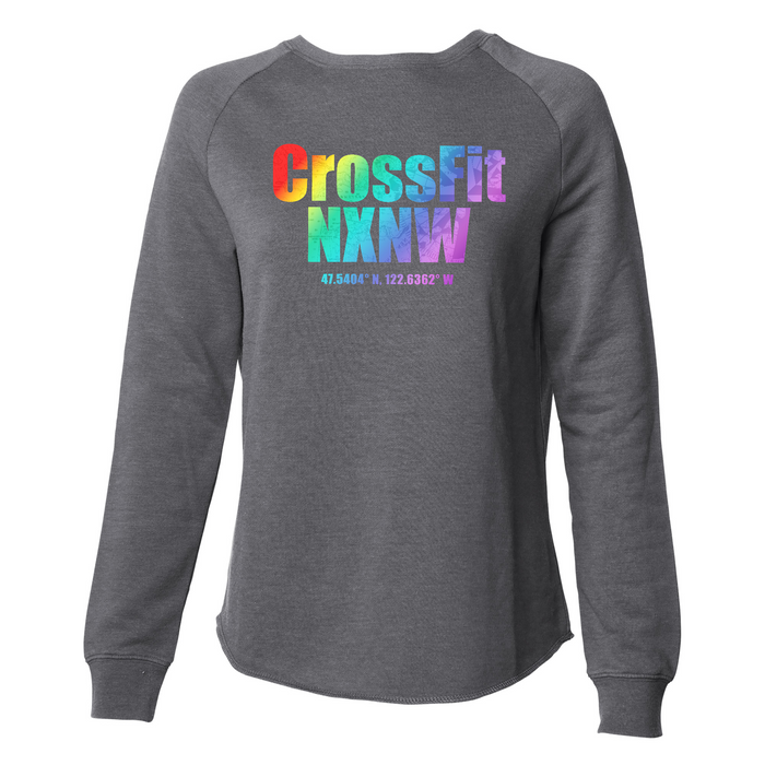 CrossFit NXNW Rainbow Womens - CrewNeck