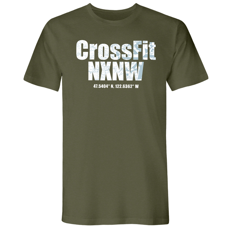 Mens 3X-Large Military Green Style_T-Shirt
