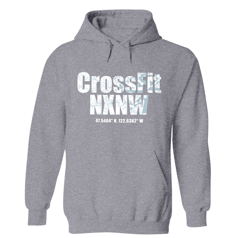 Mens 2X-Large Gunmetal Heather Style_Hoodie