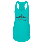 Womens Small Tahiti Blue Style_Tank Top