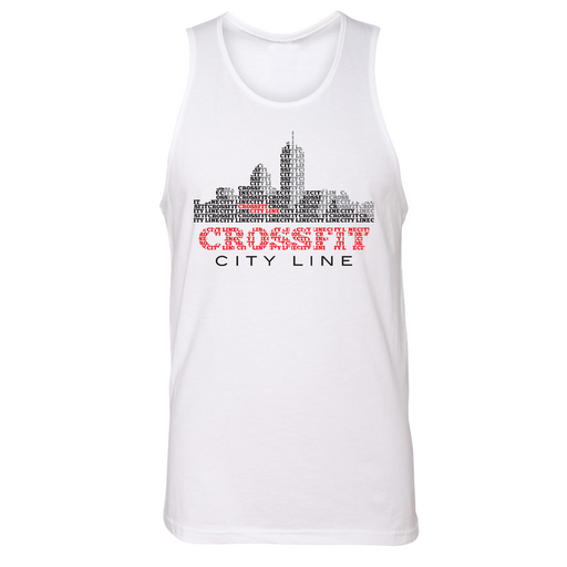 Mens Small White Style_Tank Top