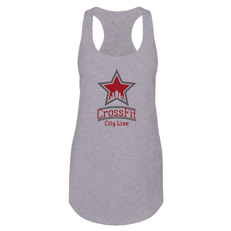 Womens Small Heather Gray Style_Tank Top
