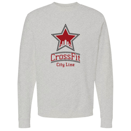 Mens Small Grey Heather Style_Sweatshirt