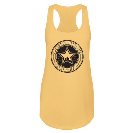 Womens Small Banana Cream Style_Tank Top