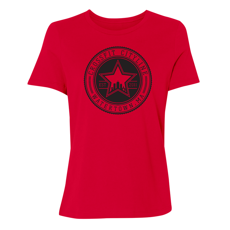Womens Small Red Style_T-Shirt