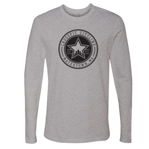 Mens Small Heather Gray Style_Long Sleeve