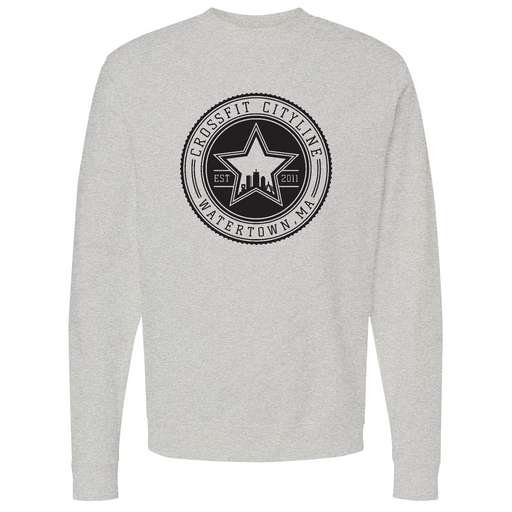 Mens Small Grey Heather Style_Sweatshirt