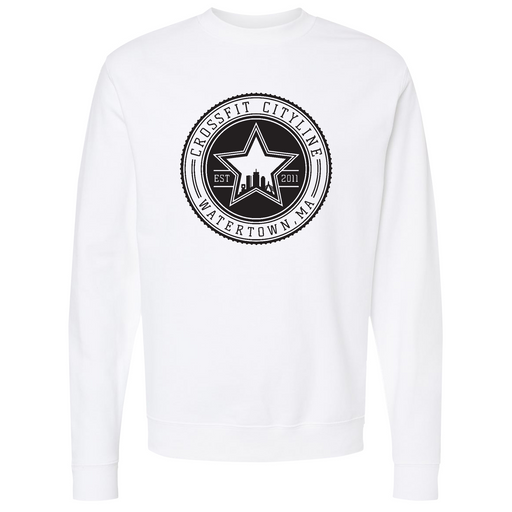 Mens Small White Style_Sweatshirt