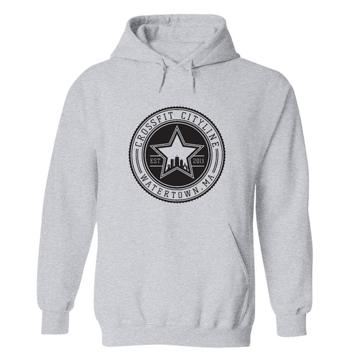 Mens Small Grey Heather Style_Hoodie