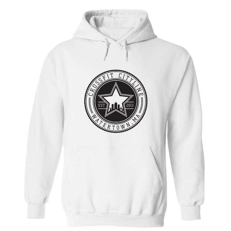 Mens Small White Style_Hoodie