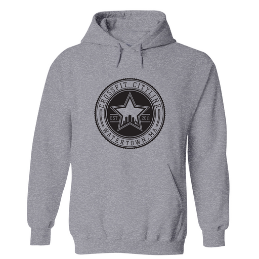 Mens Small Gunmetal Heather Style_Hoodie