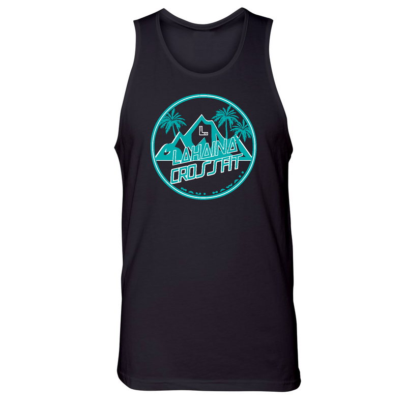 Lahaina CrossFit Strong Santa Cruz Teal Mens - Tank Top