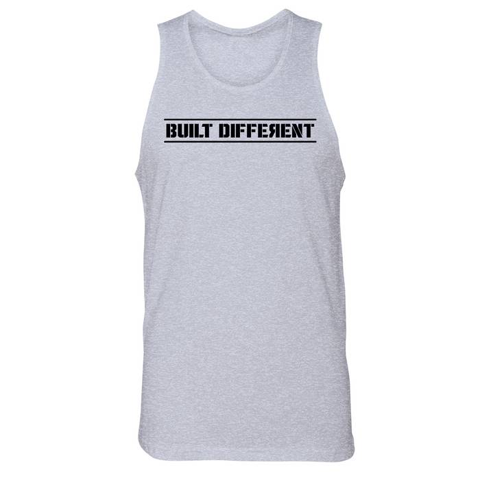 Mens Small Heather Gray Style_Tank Top