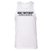 Mens Small White Style_Tank Top