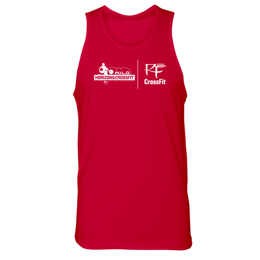 Mens Small Red Style_Tank Top