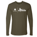 Mens Small Military Green Style_Long Sleeve