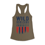 Womens X-Small Military Green Style_Tank Top