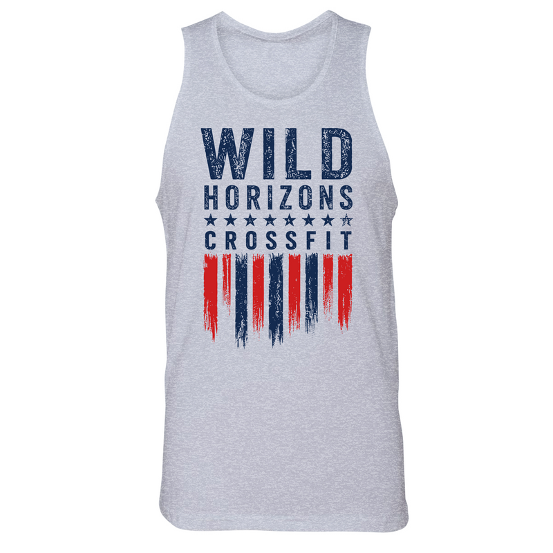 Mens Small Heather Gray Style_Tank Top