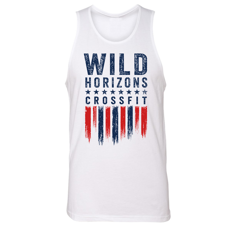Mens Small White Style_Tank Top