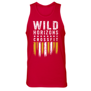 Mens Small Red Style_Tank Top