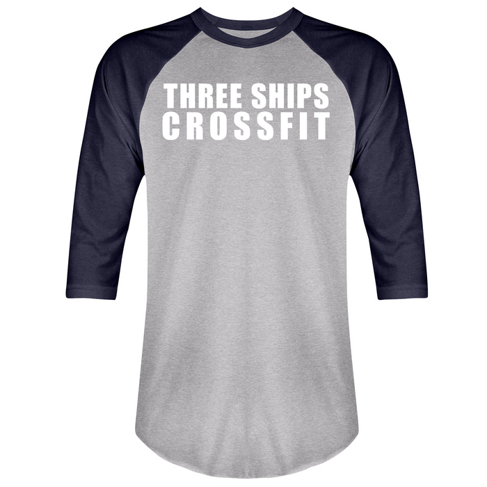 Three Ships CrossFit Pukie Mens - 3/4 Sleeve