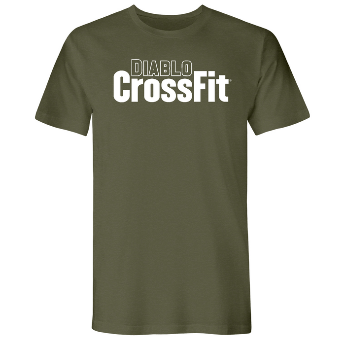 Mens Small Military Green Style_T-Shirt