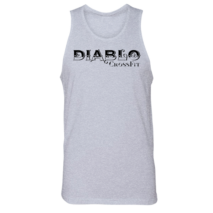 Mens Small Heather Gray Style_Tank Top