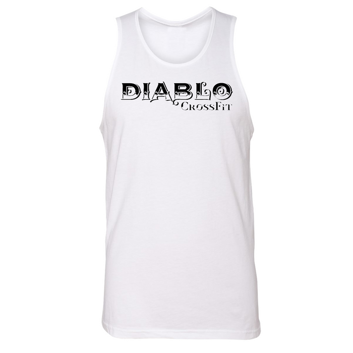 Mens Small White Style_Tank Top