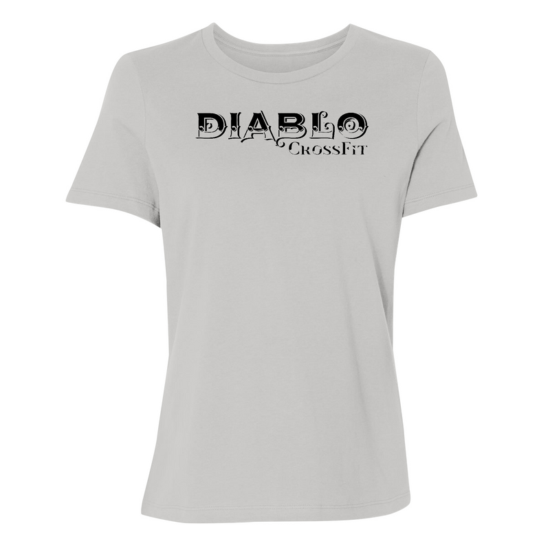 Womens Small Solid Athletic Grey Style_T-Shirt