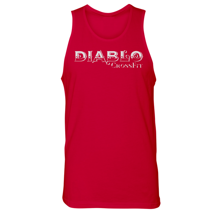 Mens Small Red Style_Tank Top
