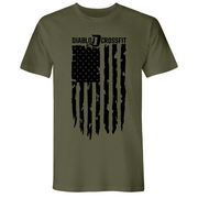 Mens Small Military Green Style_T-Shirt
