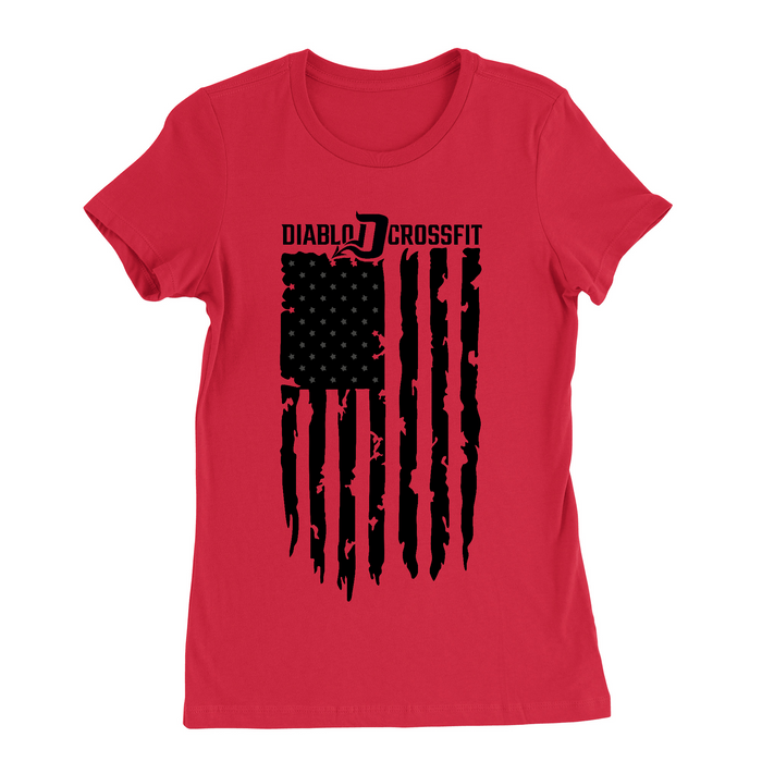 Womens Small Red Style_T-Shirt