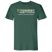 Mens Small Heather Forest Green Style_T-Shirt