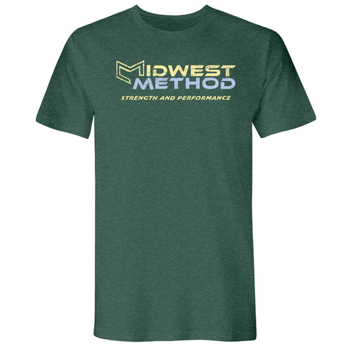 Mens Small Heather Forest Green Style_T-Shirt