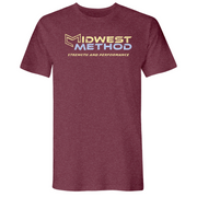 Mens Small Heather Maroon Style_T-Shirt