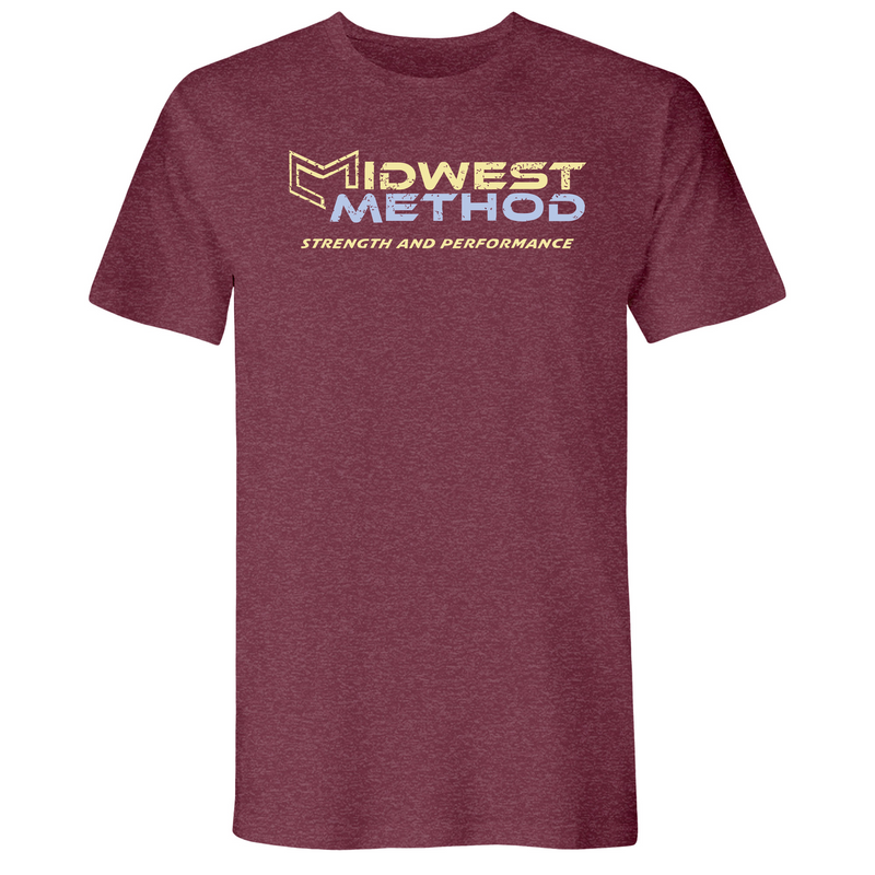 Mens Small Heather Maroon Style_T-Shirt