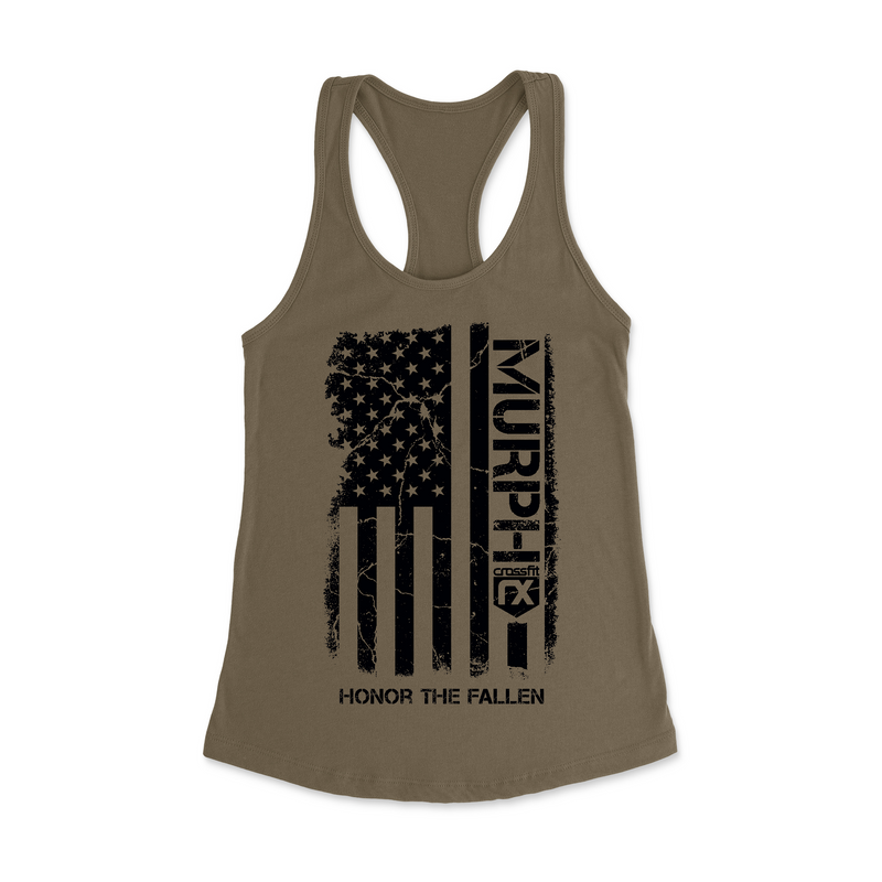 Womens X-Small Military Green Style_Tank Top
