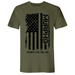 Mens Small Military Green Style_T-Shirt