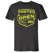Mens Small Heather Heavy Metal Style_T-Shirt