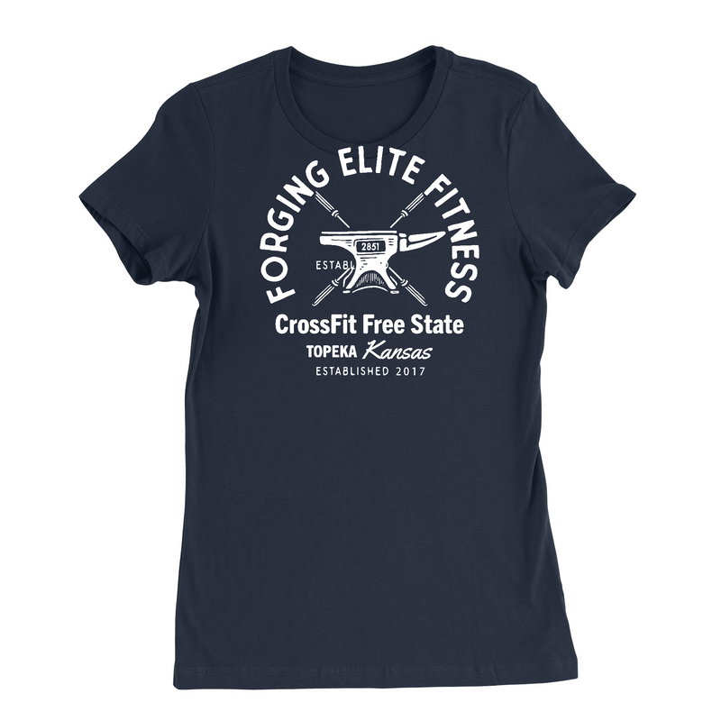 Womens Small Navy Style_T-Shirt
